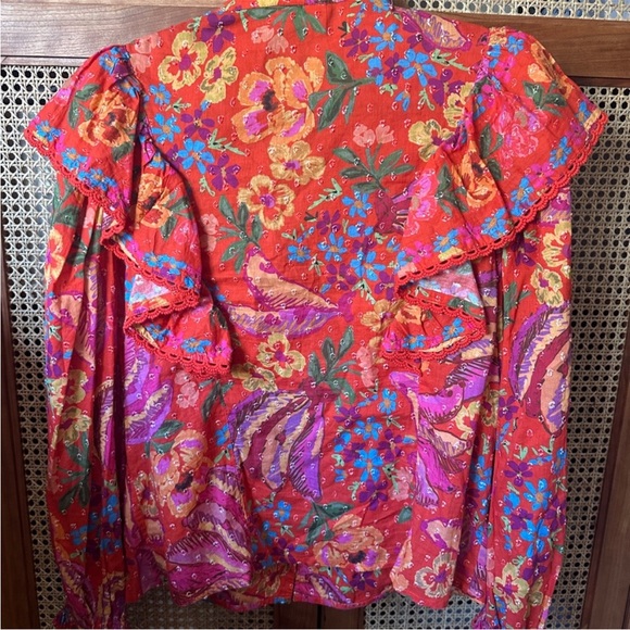 FARM Rio Ruffle Top - Picture 3 of 3